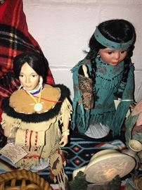 NATIVE AMERICAN DOLLS