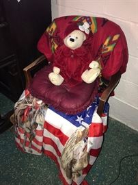 CHAIR WITH TEDDY BEAR