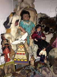 NATIVE AMERICAN DOLLS