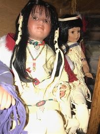 NATIVE AMERICAN DOLLS