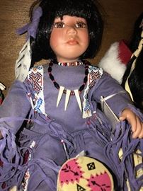 NATIVE AMERICAN DOLLS