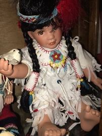 NATIVE AMERICAN DOLLS