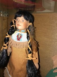 NATIVE AMERICAN DOLLS