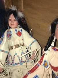 NATIVE AMERICAN DOLLS