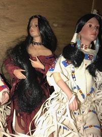 NATIVE AMERICAN DOLLS