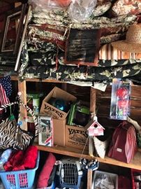 LOTS AND LOTS OF OUTDOOR CHAIR CUSHIONS