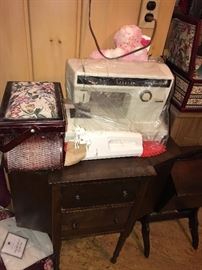 SEWING MACHINE AND NOTIONS