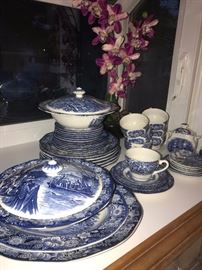 LIBERTY BLUE BOSTON TEA PARTY CHINA