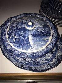 LIBERTY BLUE BOSTON TEA PARTY CHINA