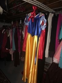 WOMENS COSTUMES FROM HISTORY-EARLY AMERICAN, NATIVE AMERICAN, DISNEY