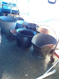 Cast Iron, Enamel Pots