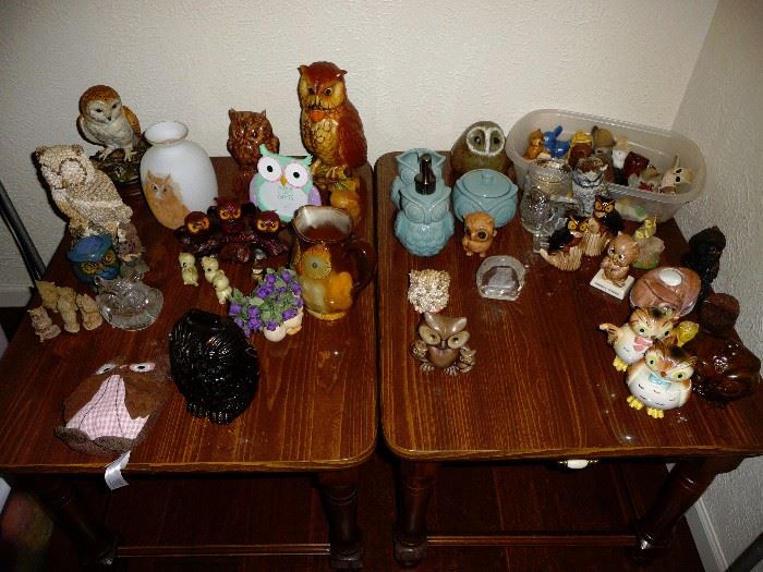 large owl collection