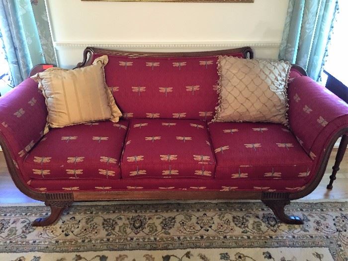 Duncan Phyfe style sofa
LOT 37