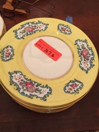 12 Tiffany and Co. salad plates
LOT 107