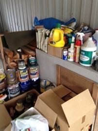 Free paint & outdoor chemicals