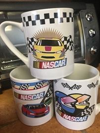 NASCAR mugs