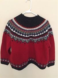 Eddie Bauer Ladies Wool Sweater~Size L