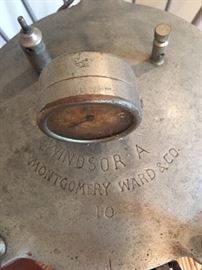 Vintage MONTGOMERY WARD & CO. Pressure Cooker