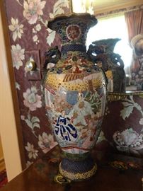 Large Satsuma vase