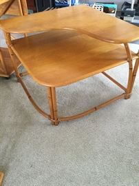 Hey wood Wakefield Mid-Century Corner Table