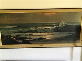 Robert Wood Golden Surf with Plaque