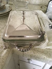 Silver plate Casserole