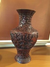 Pair antique Chinese vases