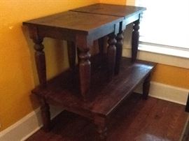 Set of Balinese Tables - Solid