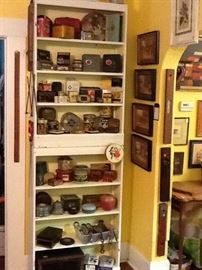 Collection of vintage tins