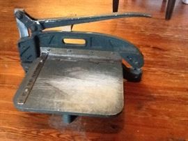 Large Vintage Industrial Paper Guillitine 