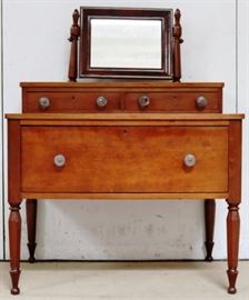 Acanthus carved dressing table