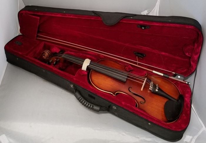 #124 Violin with Case
