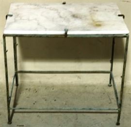 #7405 Marble top table