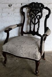 #3218 French Arm Chair