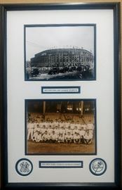 #9025 1923 Yankee Stadium & Team