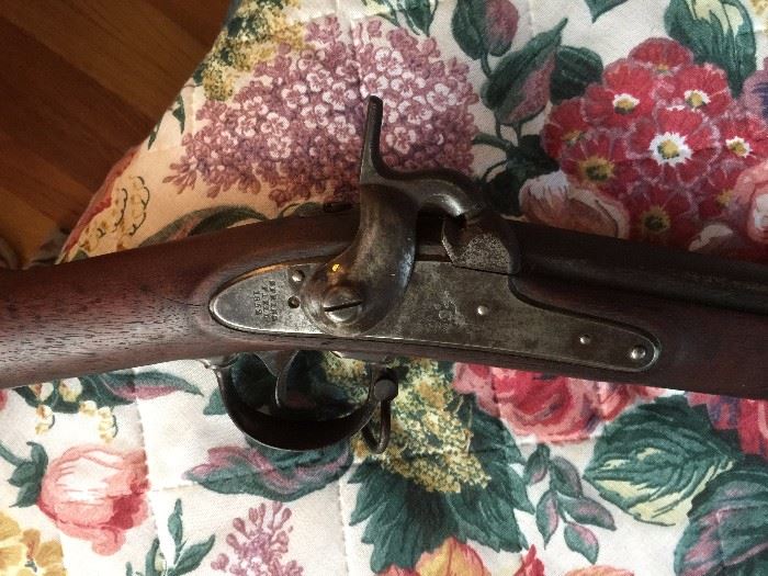 1852 Springfield Civil War Musket- too long for picture.  Nice condition.  