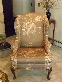 Drexel Heritage Wing Back Chair EXC