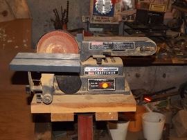 4" Belt & 6" Disc Sander