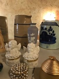 Crocks and Vases, jasperware