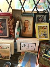 Vintage greeting cards and post cards
