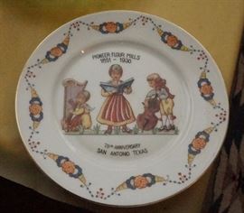 Pioneer Flour Mills anniversary plate