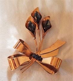 Sterling brooch by Coro Craft