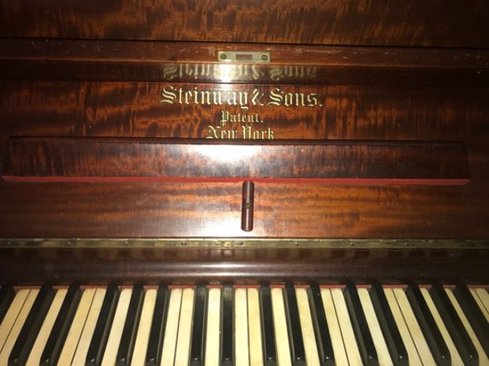1904 Steinway & Sons Upright Piano