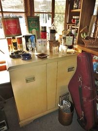 Great Modernist Blonde Cabinet