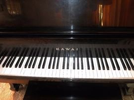 Great Kawaii Ebony Upright Piano, BL - 71