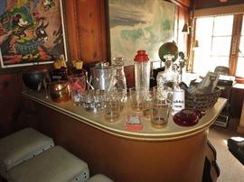 The Bar has SOLD and the Deco Shakers also