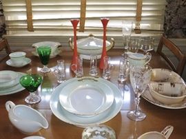 "Aquamarine" Formal Dinner Service for 12