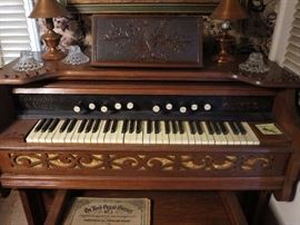 Victorian Pump Organ