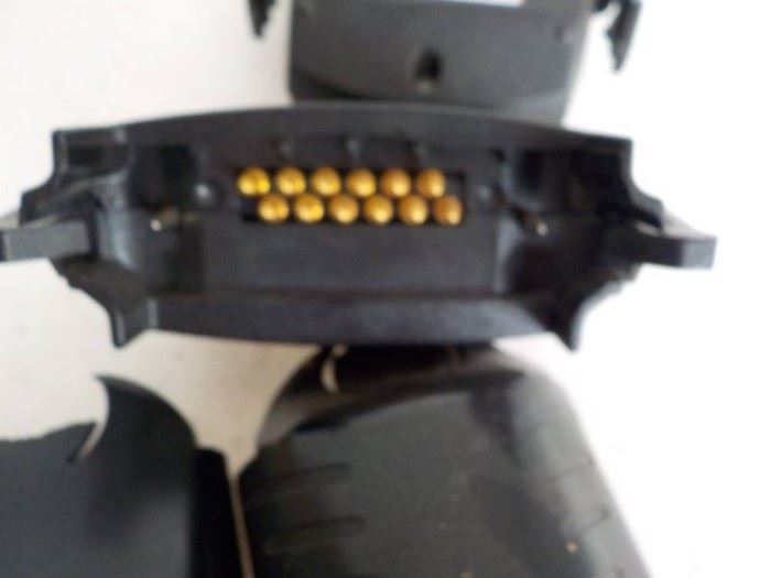 PSION TEKLOGIX model #7530 scan gun accessory model#1005 and 2 battery's