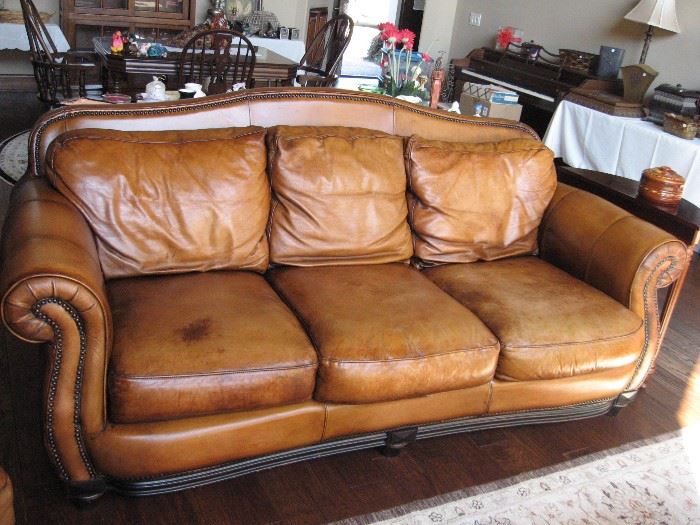 Leather Sofa...